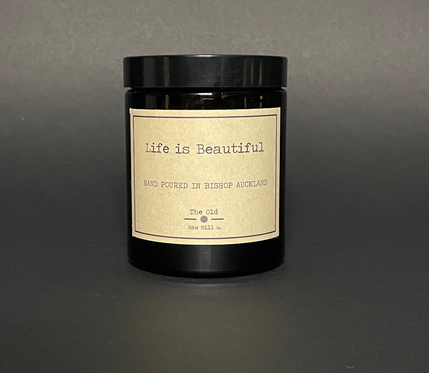 Life is Beautiful Candle
